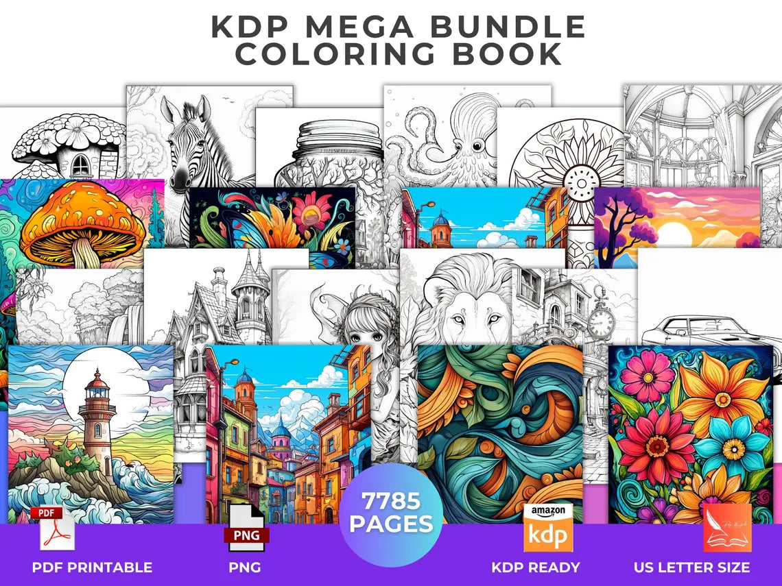 The Ultimate Adult Coloring Book Bundle